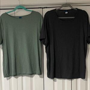 Two Old Navy Luxe Tunics
